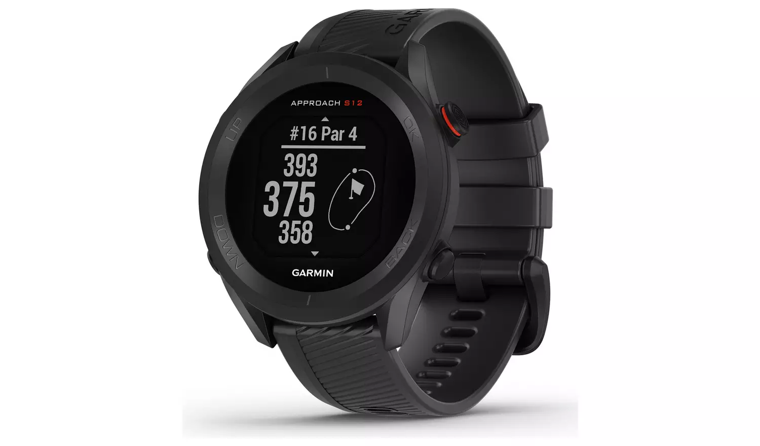 Garmin Approach S12 33mm Smart Watch - Black