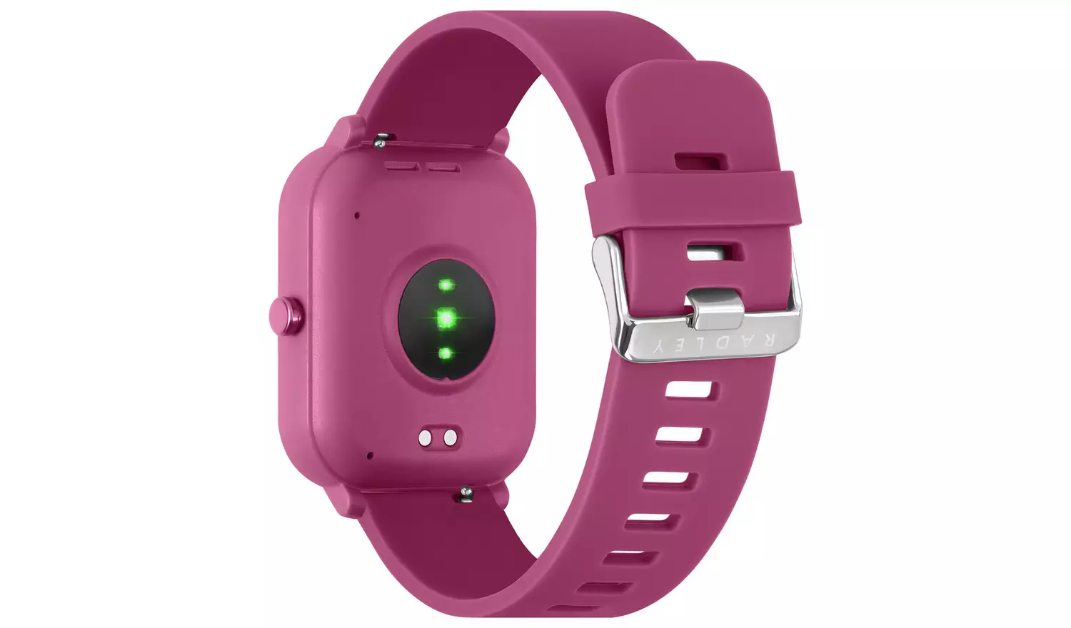 Radley Series 46 Pink Silicone Strap Smart Watch