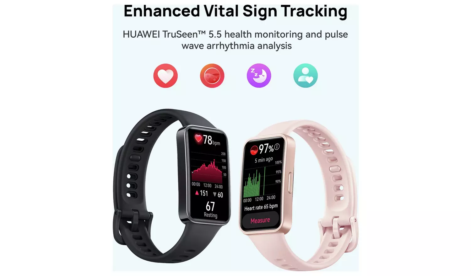 HUAWEI Band 9 Smart Watch - Pink