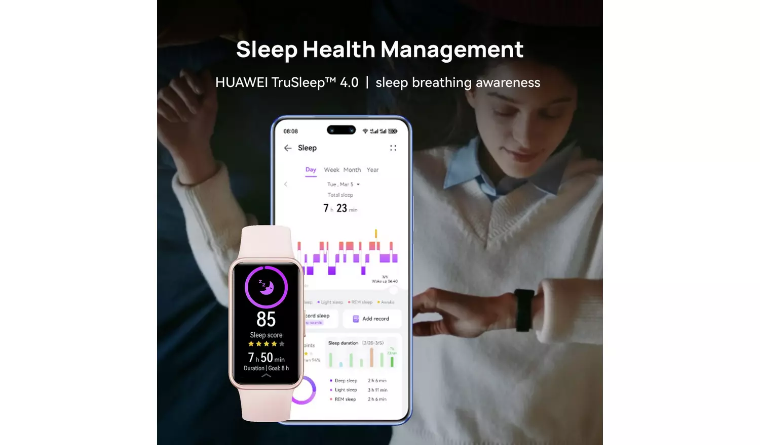 HUAWEI Band 9 Smart Watch - Pink