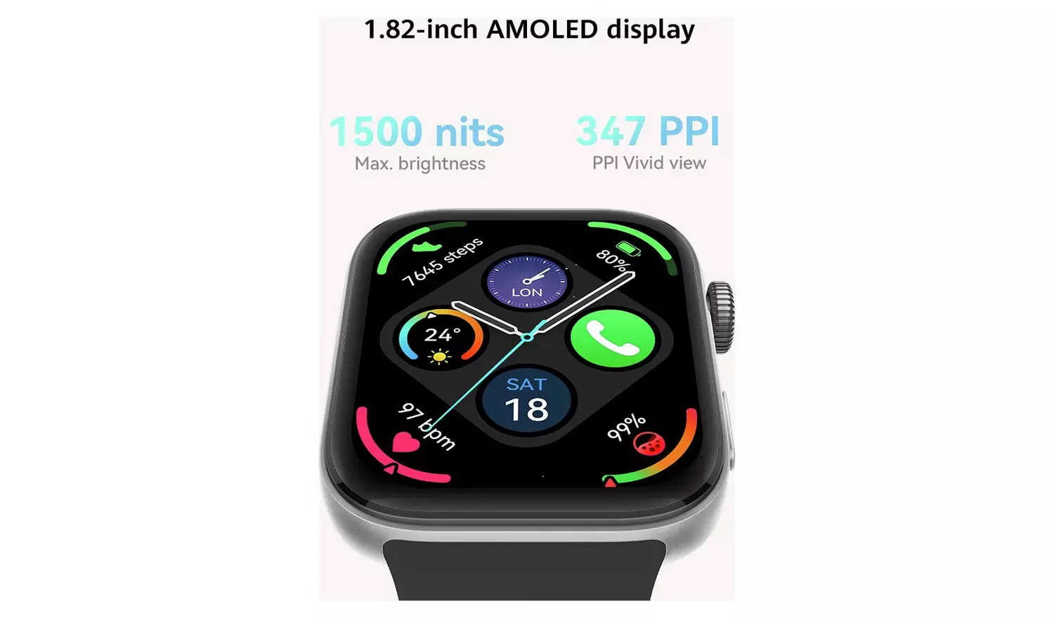 HUAWEI Watch Fit 3 Smart Watch - Black