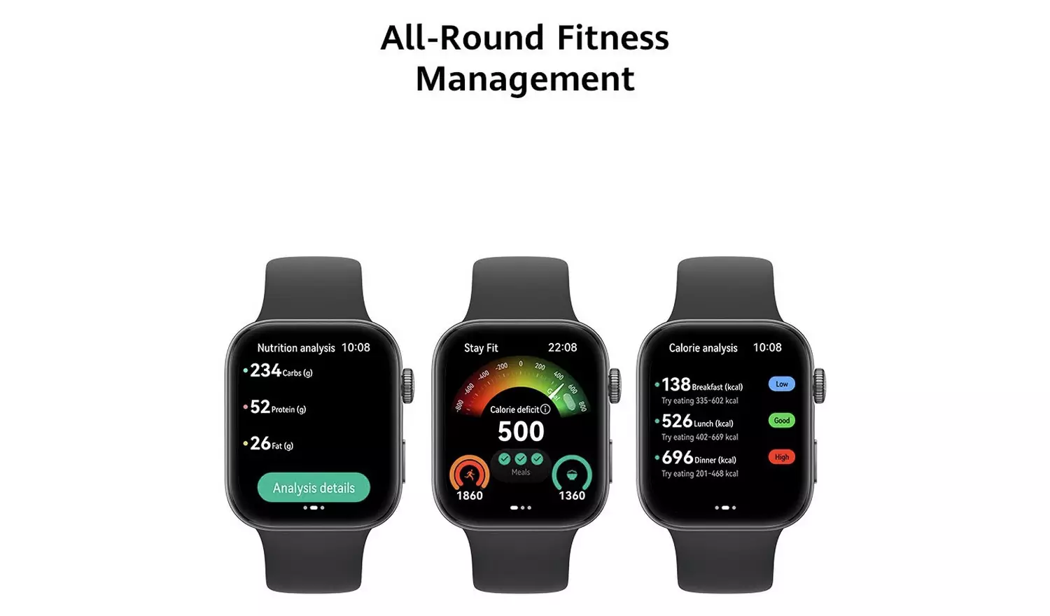 HUAWEI Watch Fit 3 Smart Watch - Black