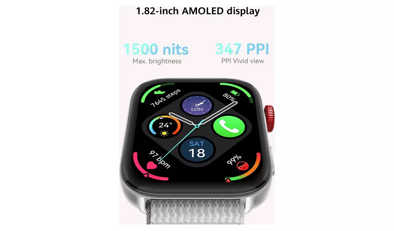 HUAWEI Watch Fit 3 Smart Watch - Grey