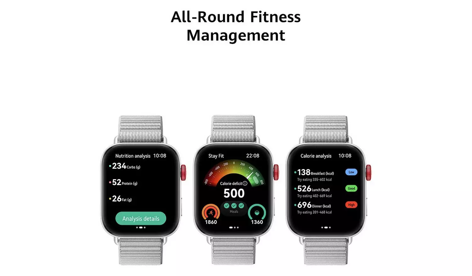 HUAWEI Watch Fit 3 Smart Watch - Grey