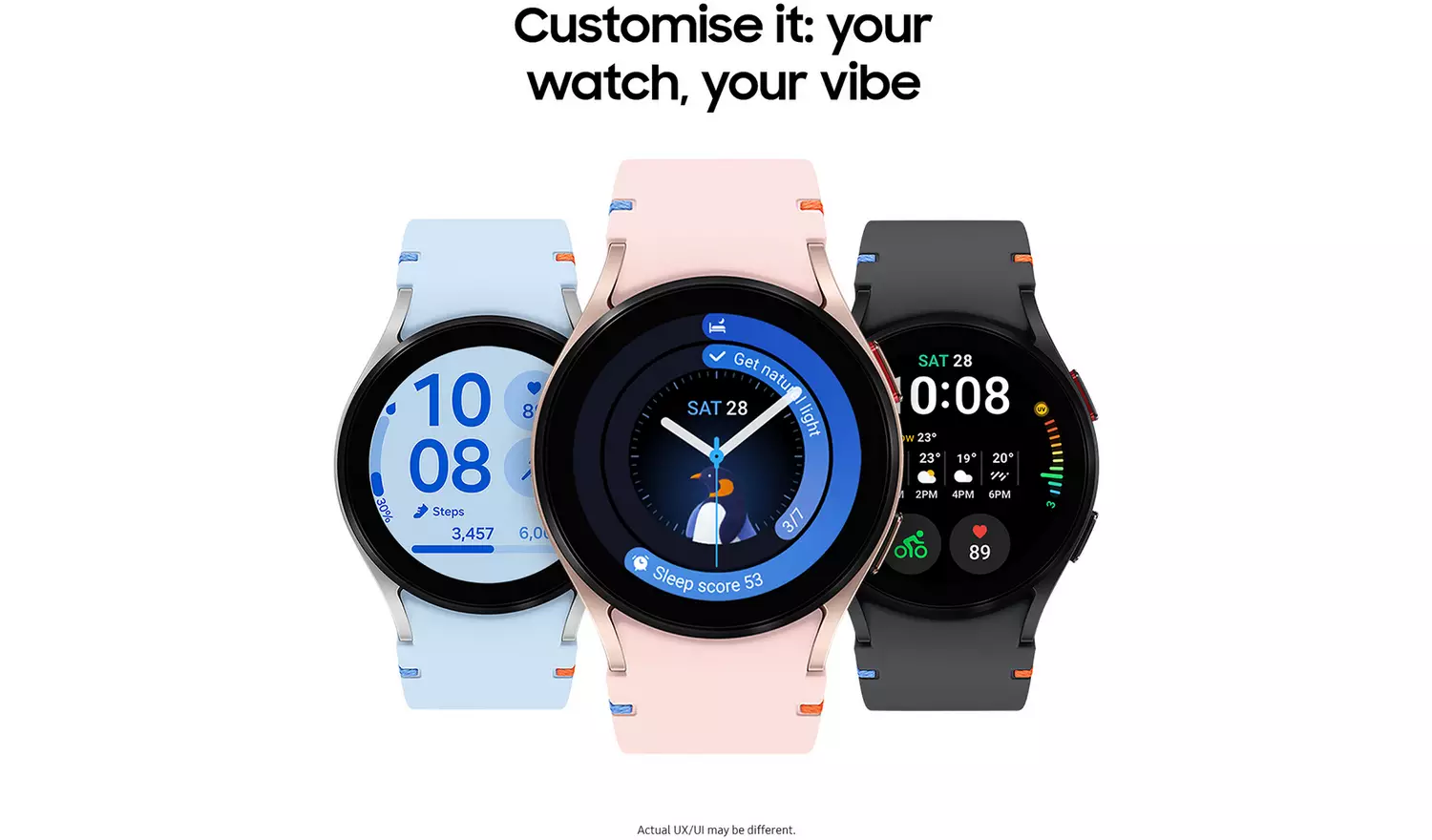 Samsung Galaxy Watch FE Bluetooth 40mm Smart Watch - Blue