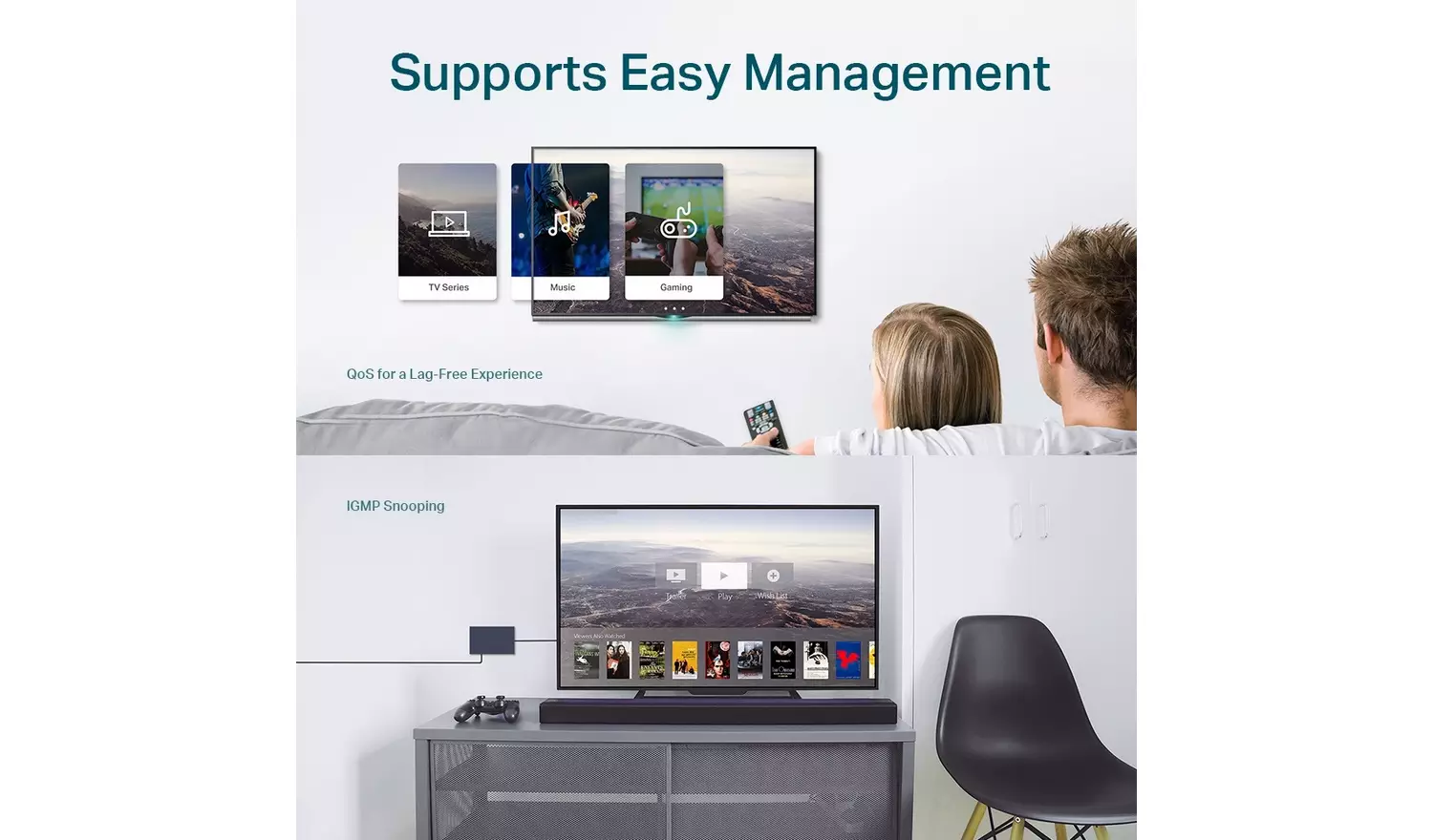 TP-Link TL-SG105E 5 Port Gigabit Easy Smart Switch