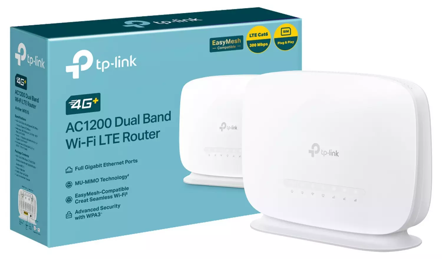 TP-Link ArcherMR515 AC1200 Wireless Dual Band Gigabit Router