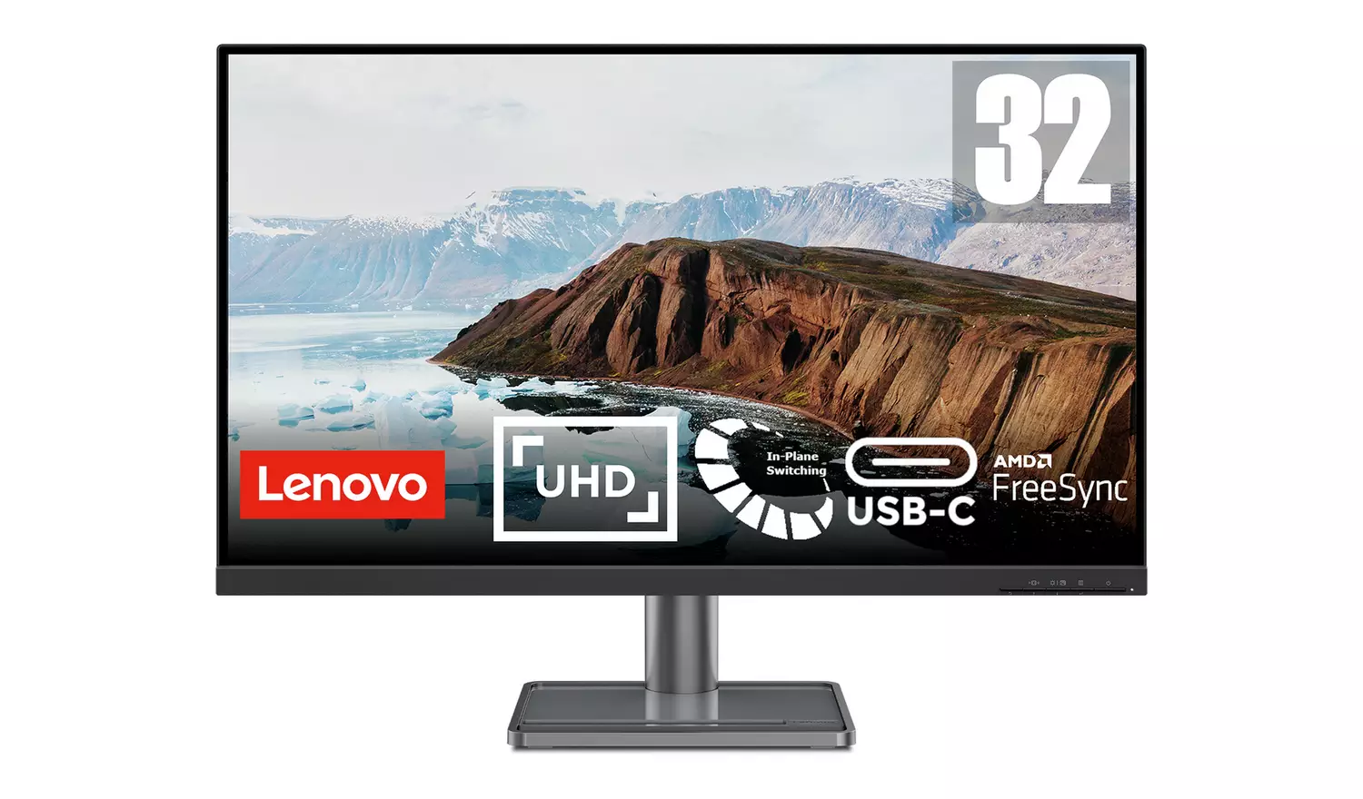 Lenovo L32p-30 31.5 Inch 60Hz UHD Monitor