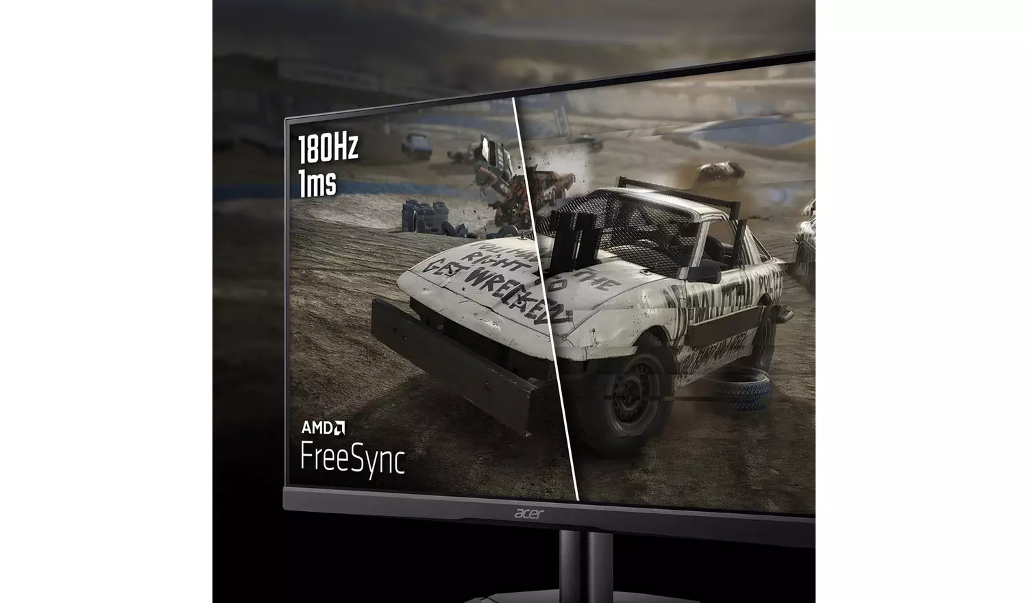 Acer Nitro KG251Q P3 24.5 Inch 180Hz FHD Gaming Monitor