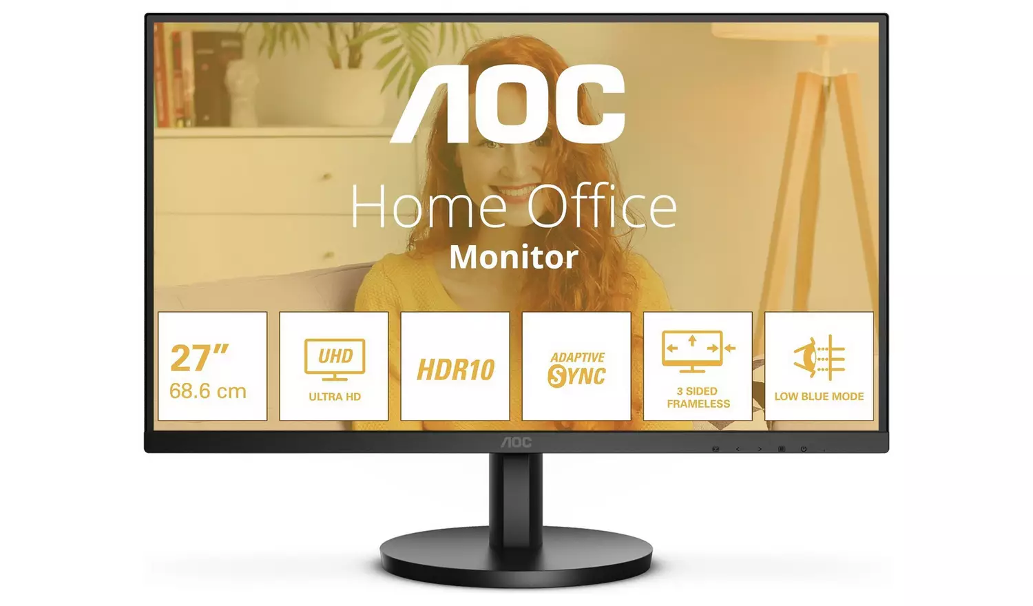 AOC U27B3M 27 Inch 60Hz 4K UHD Monitor
