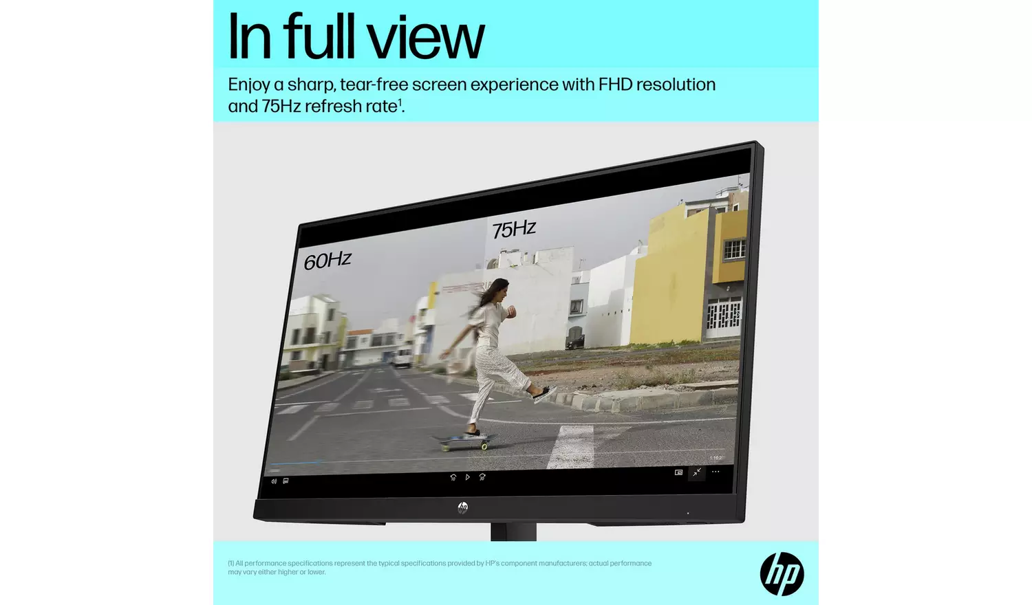 HP V24v G5 23.8 Inch 75Hz IPS FHD Monitor
