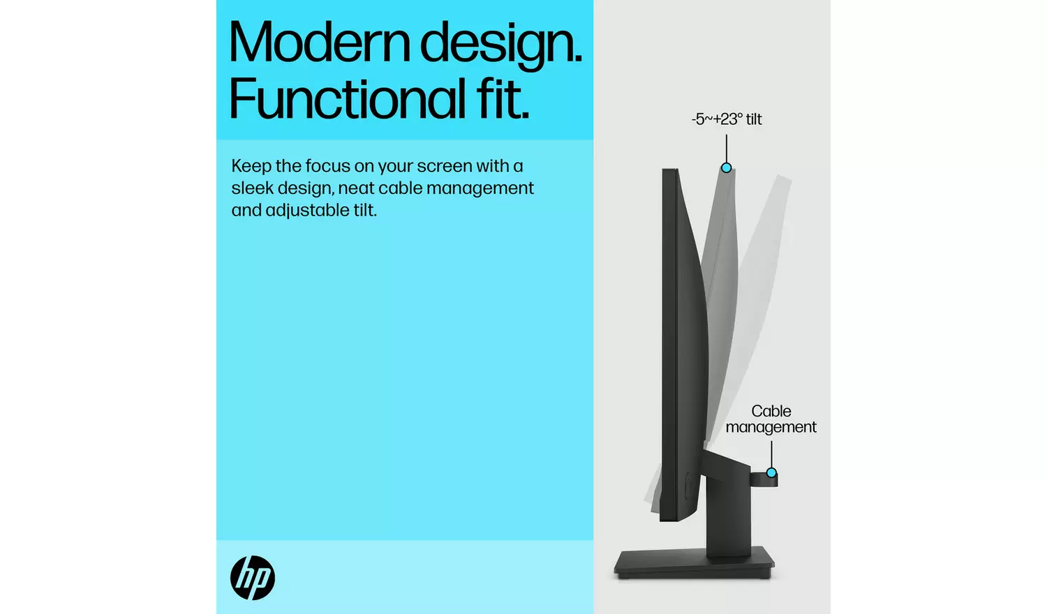 HP V24v G5 23.8 Inch 75Hz IPS FHD Monitor
