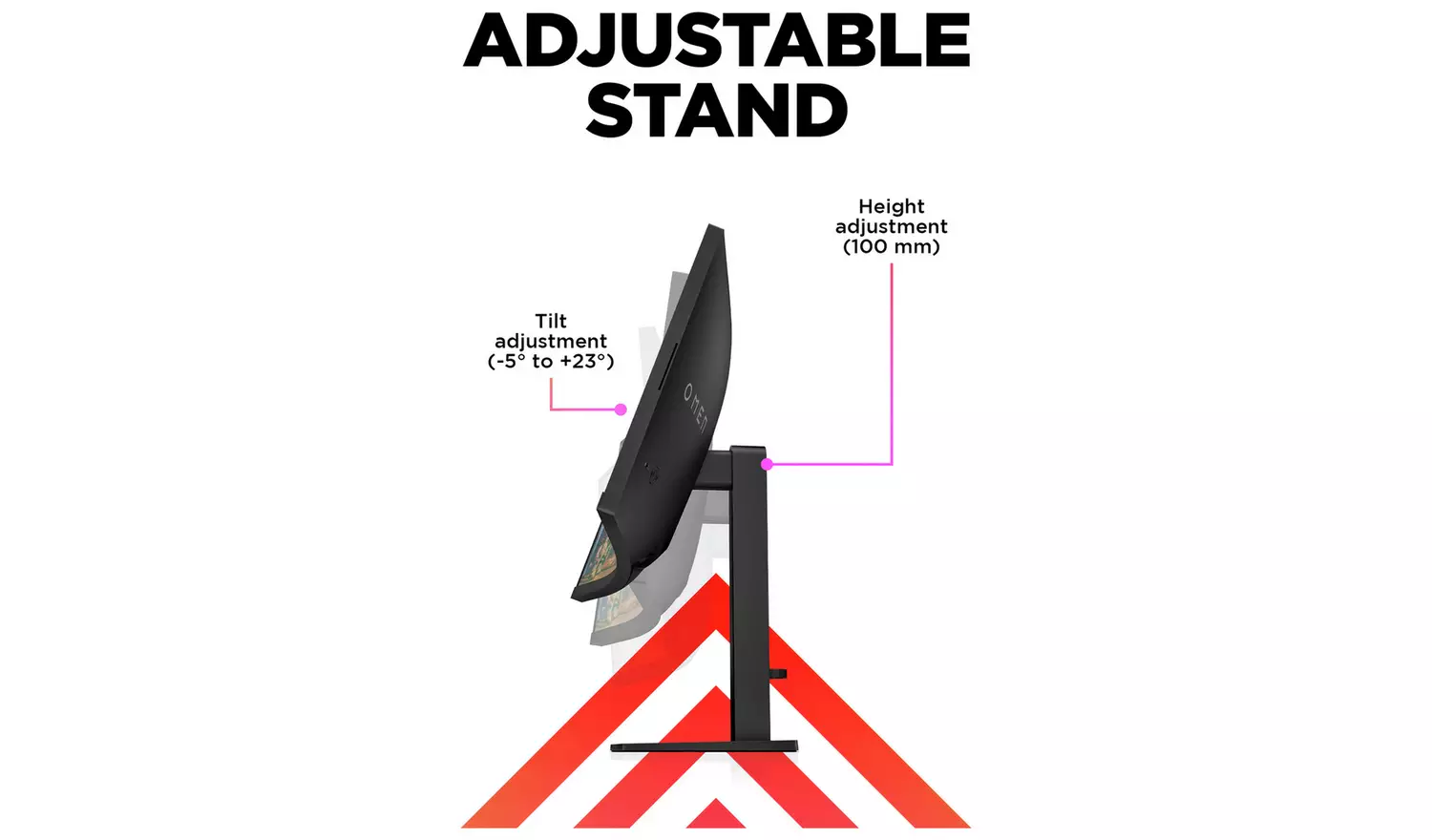 HP Omen 34c Inch 165Hz WQHD Curved Gaming Monitor