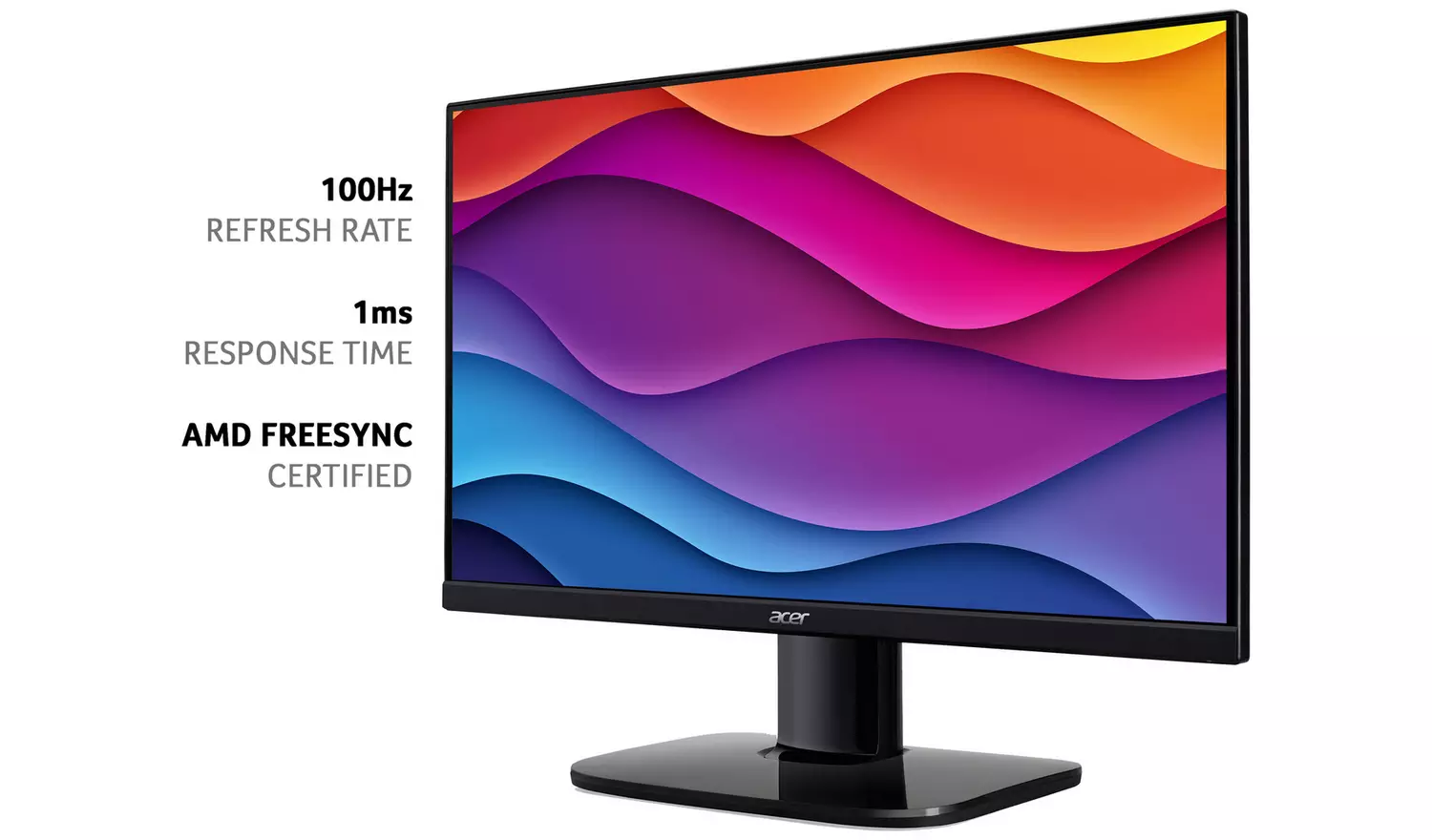 Acer KA222Q E3 21.5 Inch 100Hz FHD Monitor