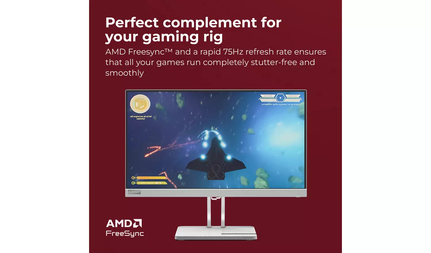 Lenovo L22e-40 21.5 Inch 75Hz FHD Monitor