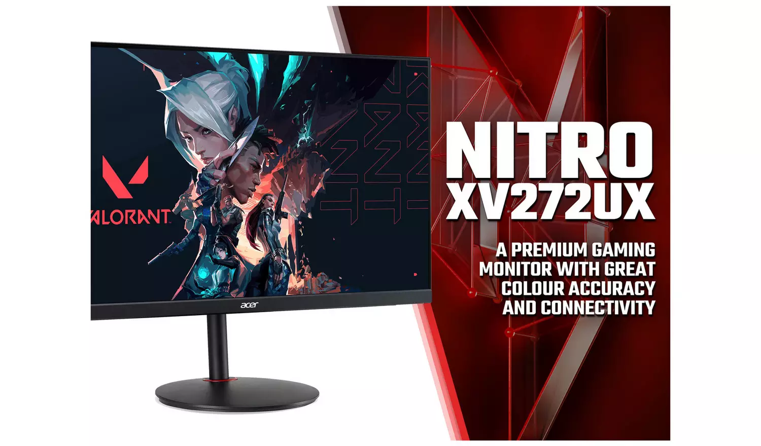 Acer Nitro XV272UV3 27in 180Hz IPS WQHD Gaming Monitor