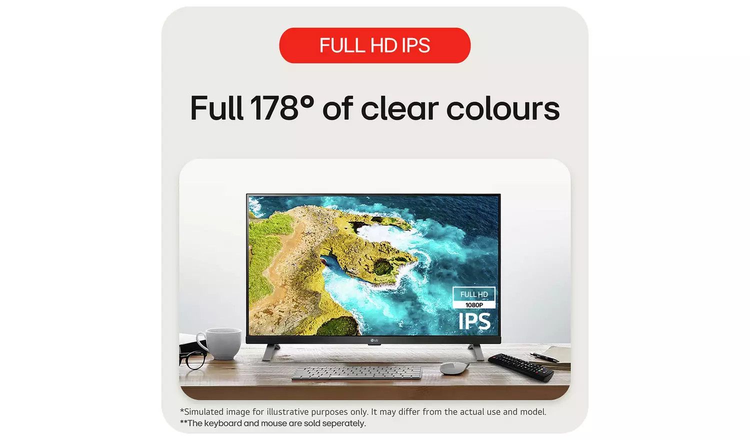 LG 27 Inch 27TQ625SPZ Smart FHD LED TV Monitor