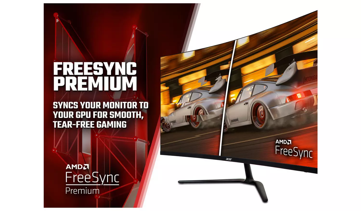 Acer Nitro ED320QRS3 31.5in 180Hz FHD Gaming Monitor