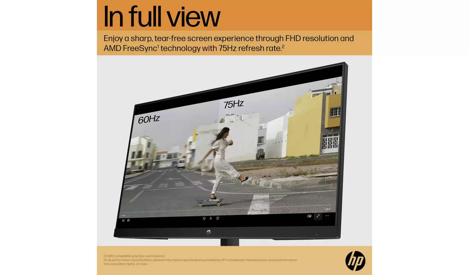HP V27i G5 27 Inch 75Hz FHD Monitor