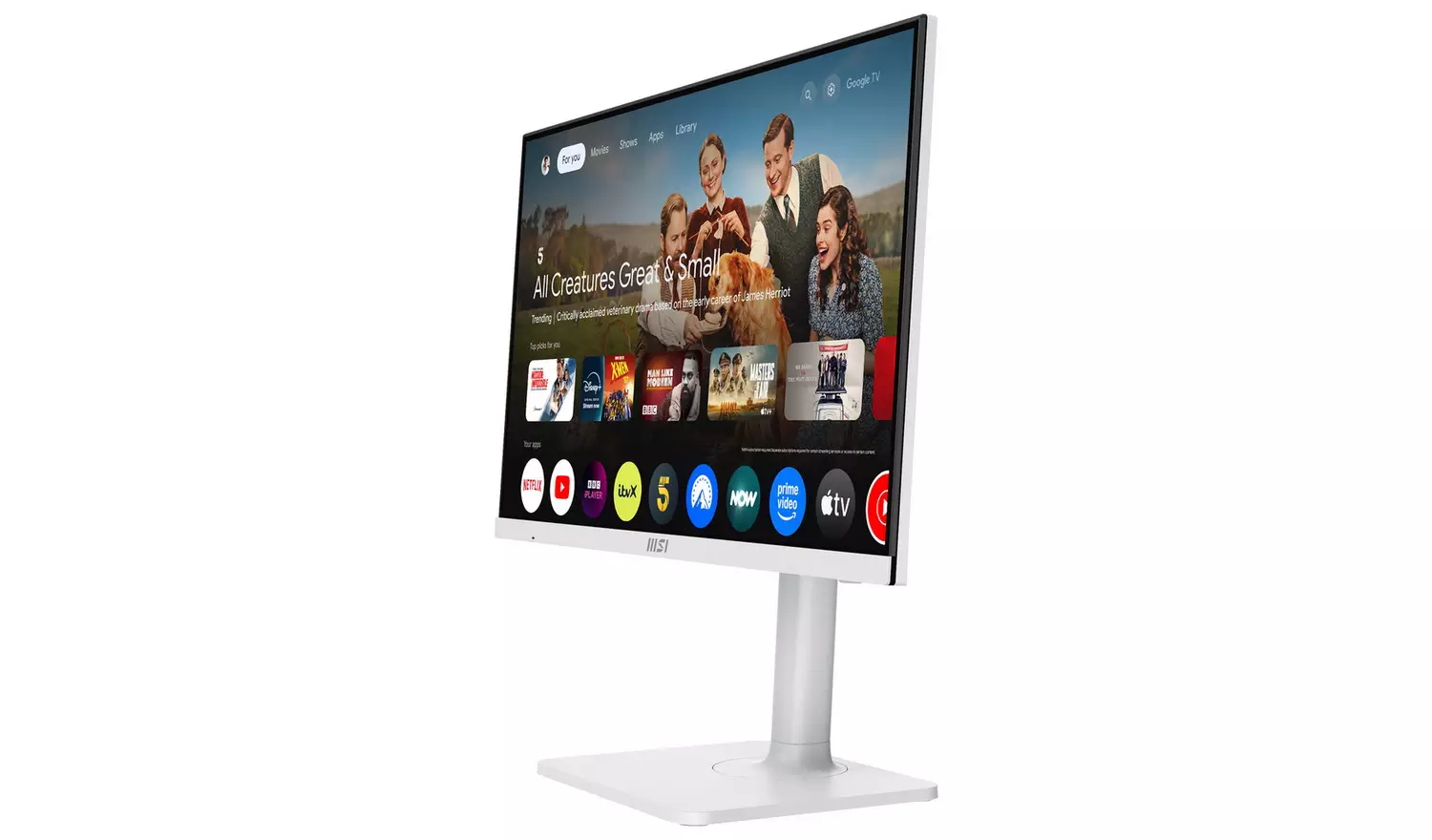 MSI Modern MD272UPSW 27 Inch 60Hz IPS 4K UHD Smart Monitor