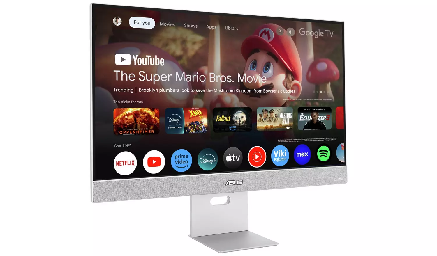 ASUS ZenScreen Smart MS27UC 27 Inch 60Hz IPS 4K Monitor