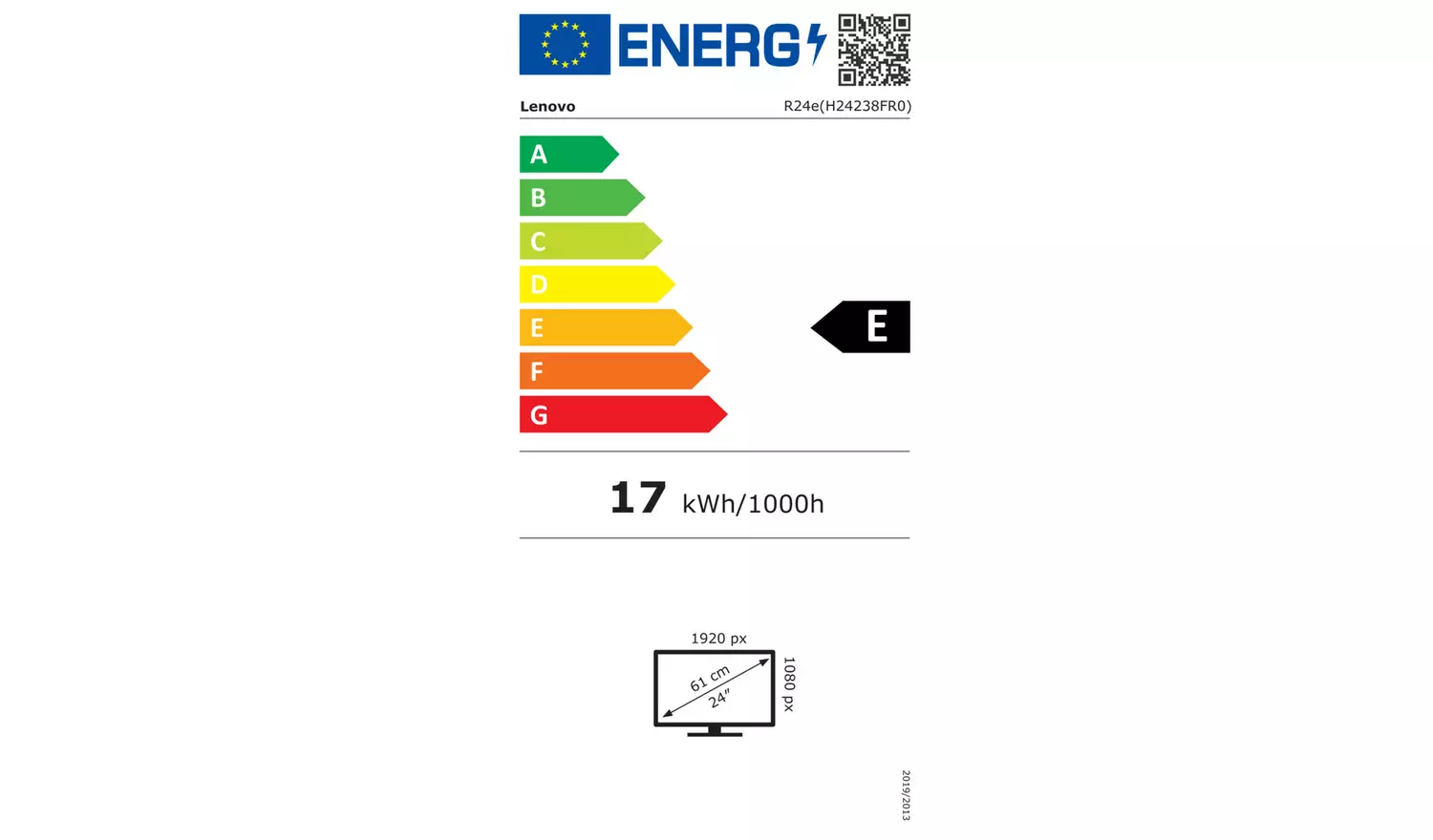 Lenovo Legion R24e 23.8 Inch 180Hz IPS FHD Gaming Monitor