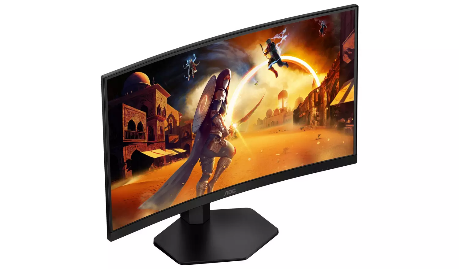 AOC CQ27G4X 27 Inch 180Hz QHD Curved Gaming Monitor