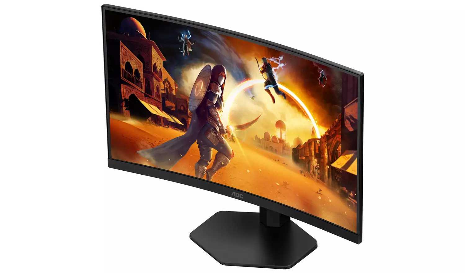 AOC CQ27G4X 27 Inch 180Hz QHD Curved Gaming Monitor