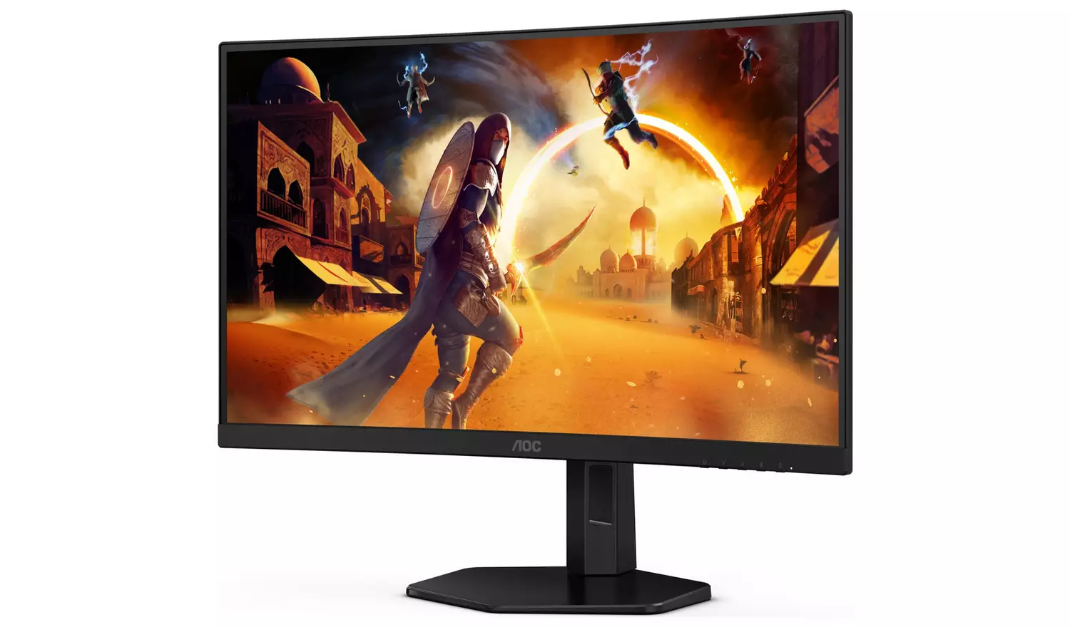 AOC CQ27G4X 27 Inch 180Hz QHD Curved Gaming Monitor