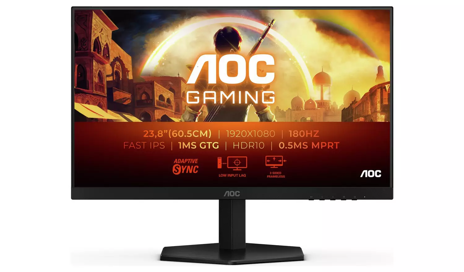 AOC 24G42E 23.8 Inch 180Hz FHD Gaming Monitor