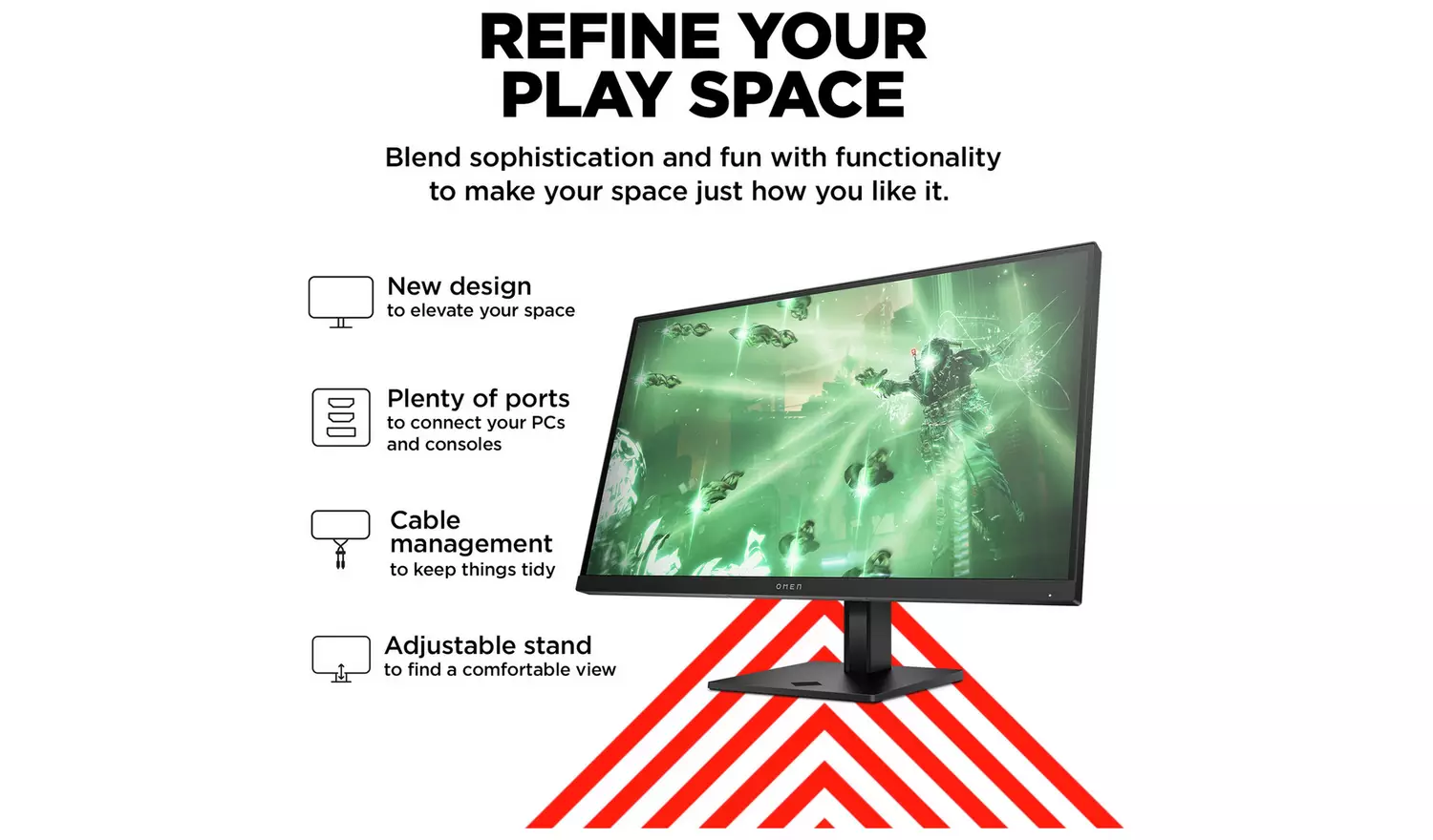 HP Omen 27Q 27 Inch 165Hz IPS QHD Gaming Monitor