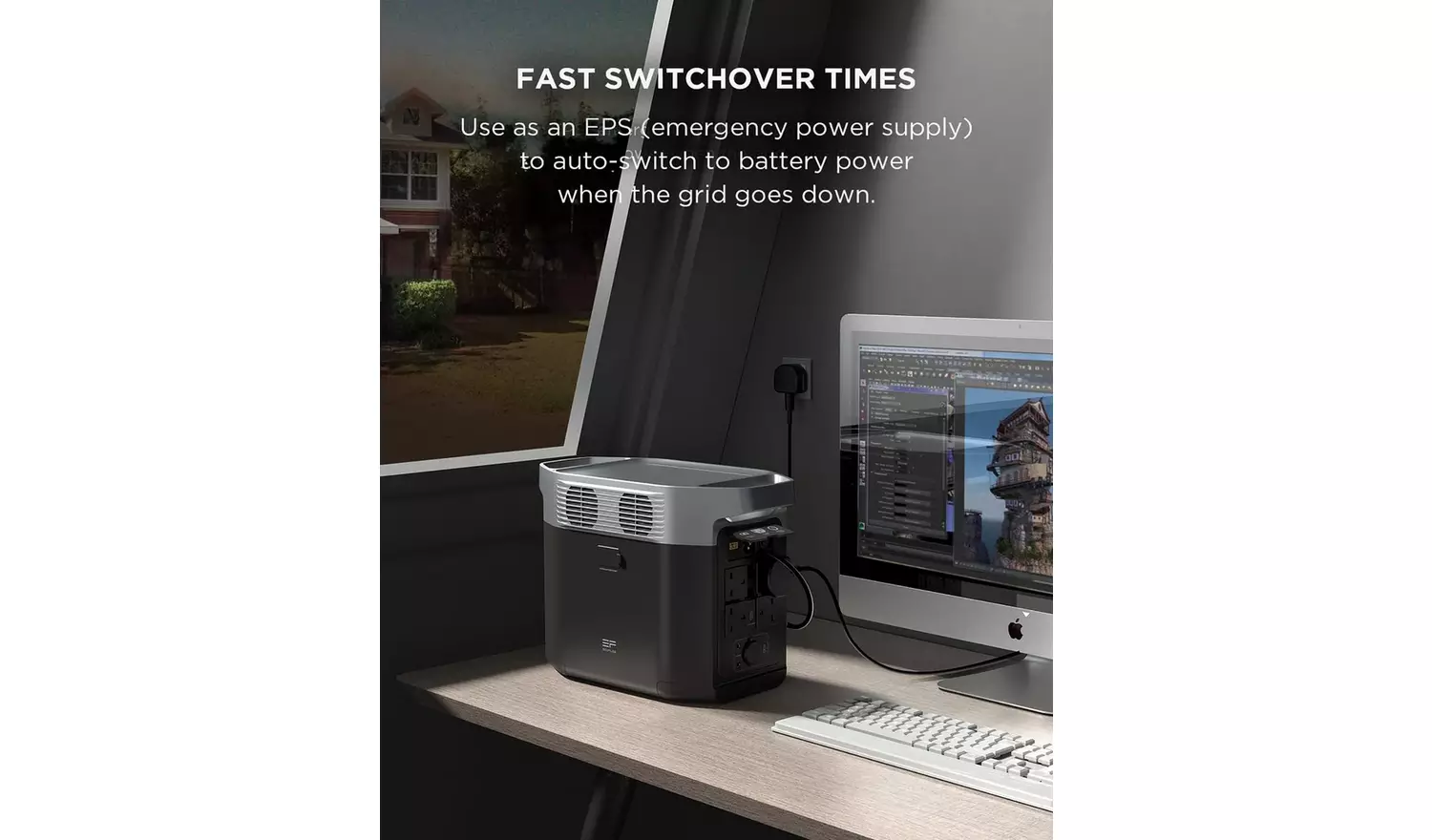 EcoFlow DELTA 2 Portable Power Station - 1024Wh