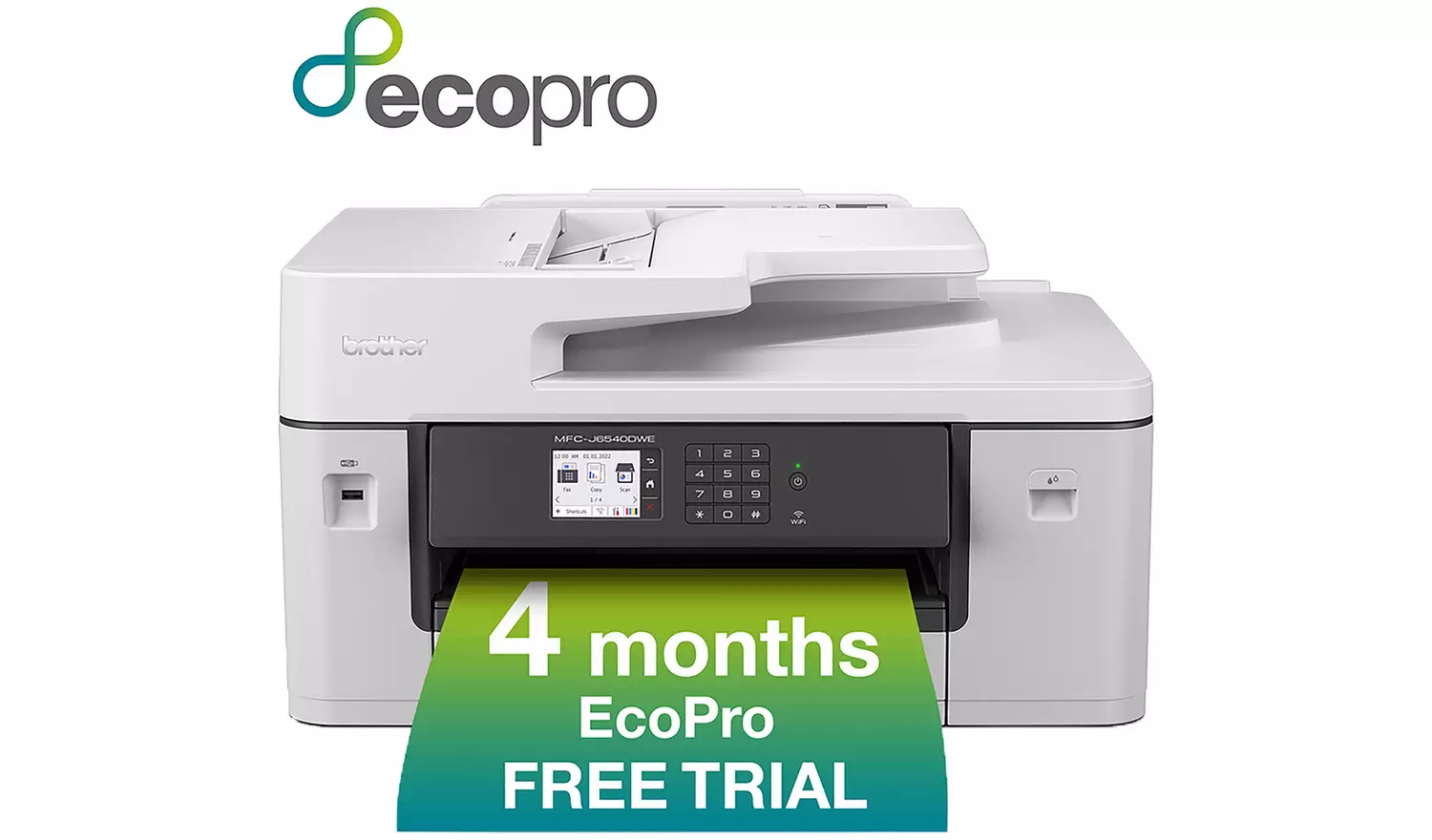 Brother MFC-J6540DWE A3 Inkjet Printer with EcoPro Trial