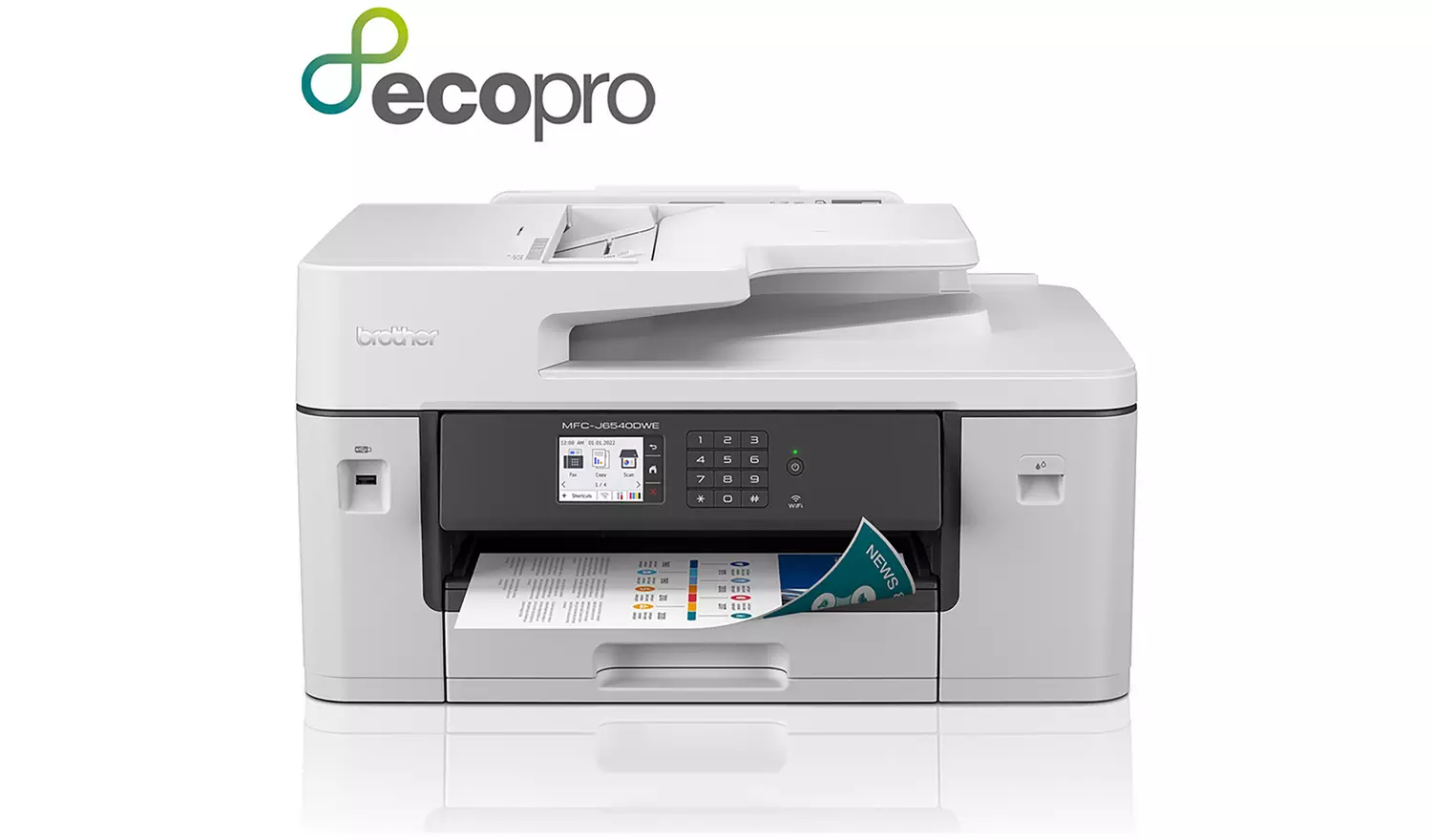 Brother MFC-J6540DWE A3 Inkjet Printer with EcoPro Trial