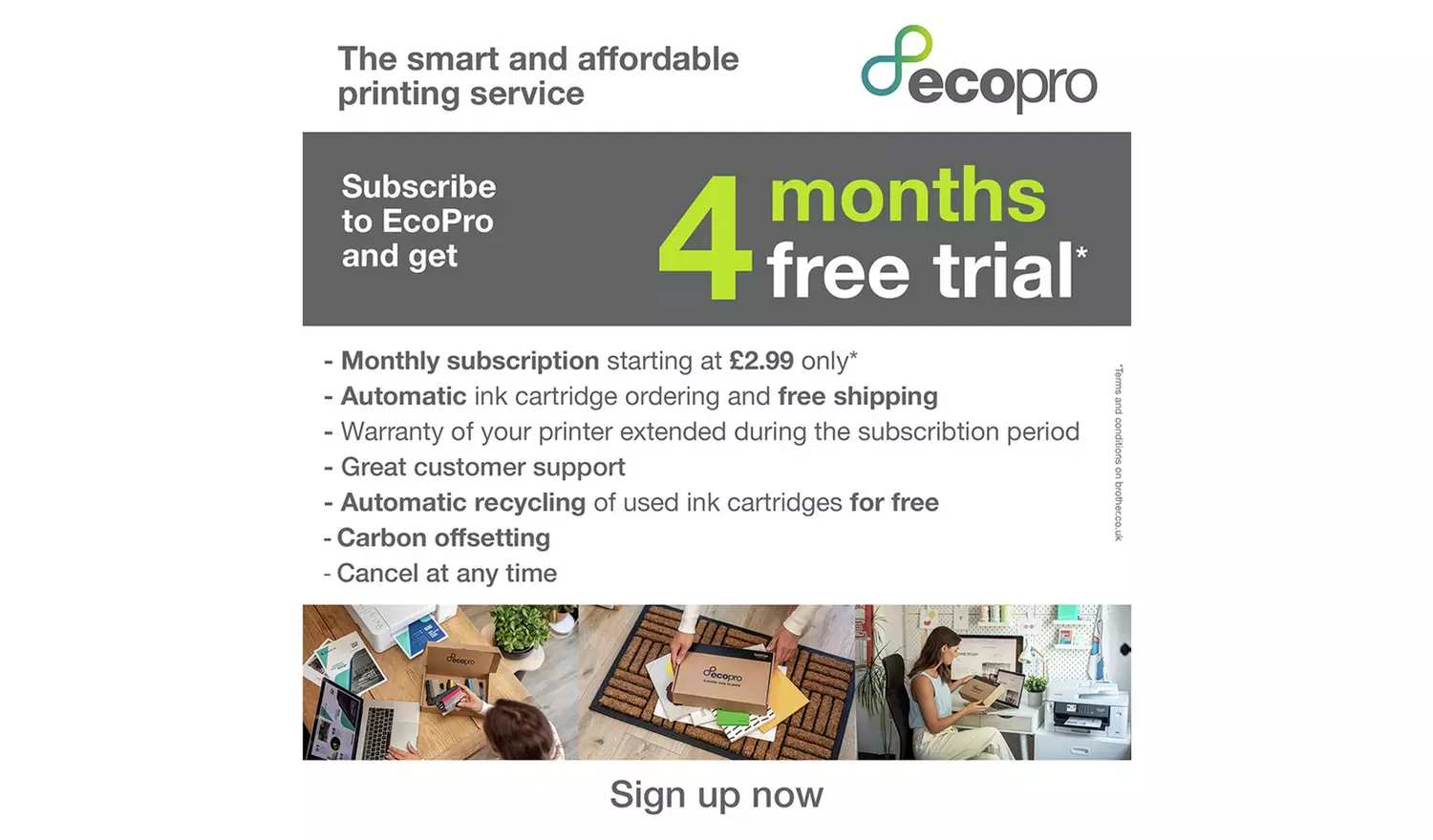 Brother MFC-J5340DWE A3 Inkjet Printer with EcoPro Trial