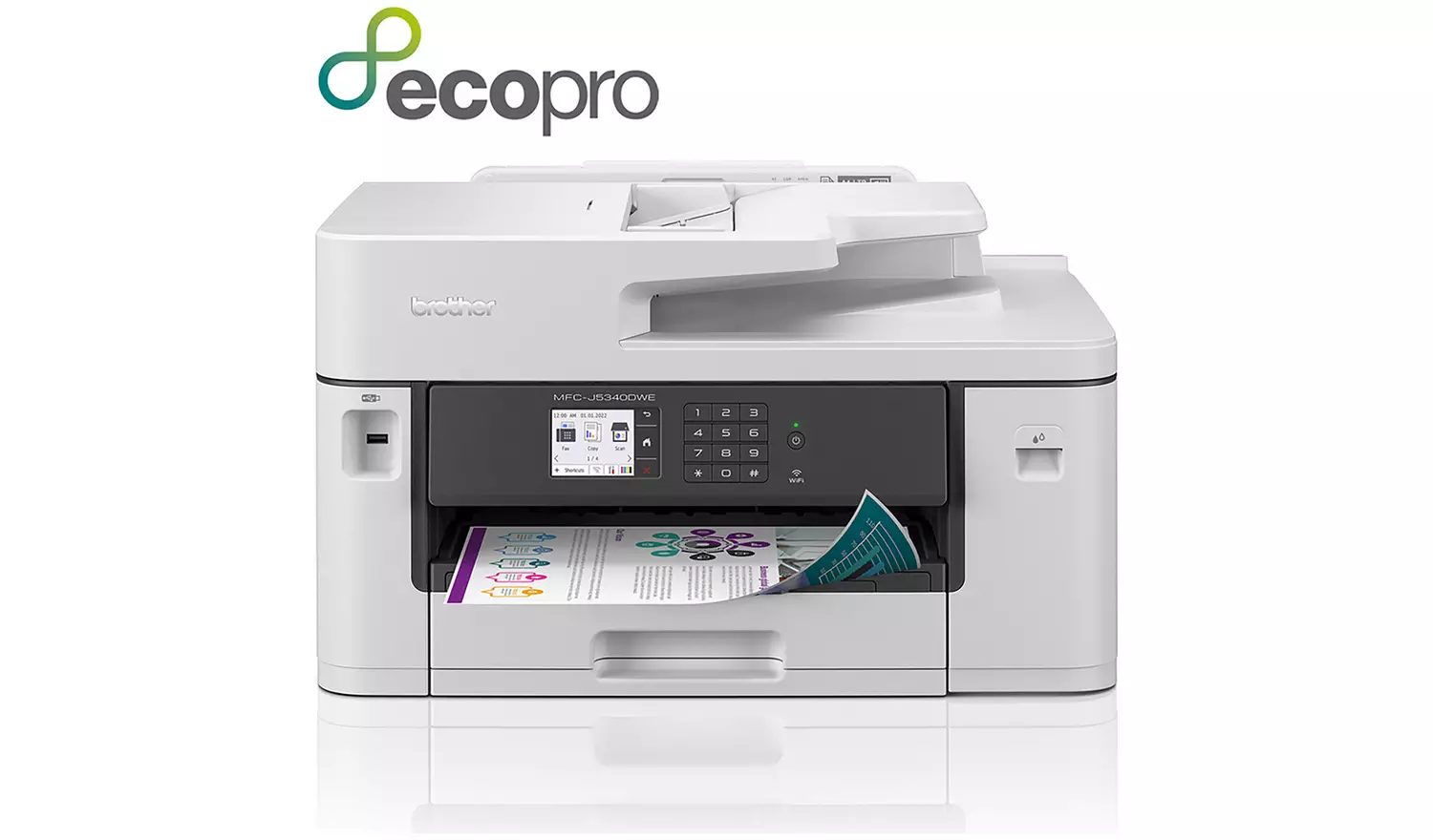 Brother MFC-J5340DWE A3 Inkjet Printer with EcoPro Trial