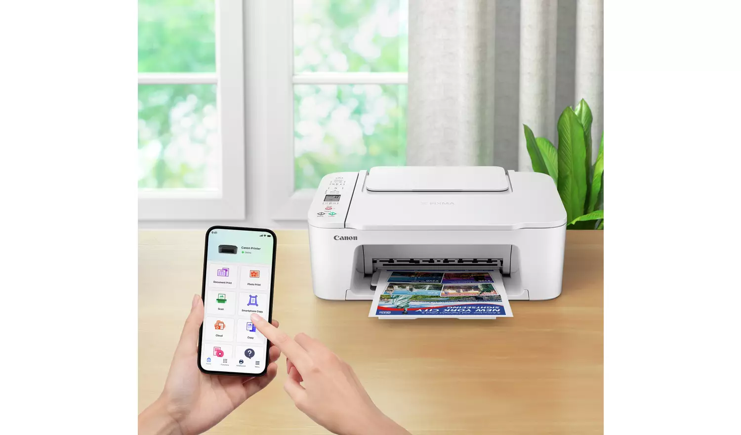 Canon PIXMA TS3751i Wireless Inkjet Printer - White