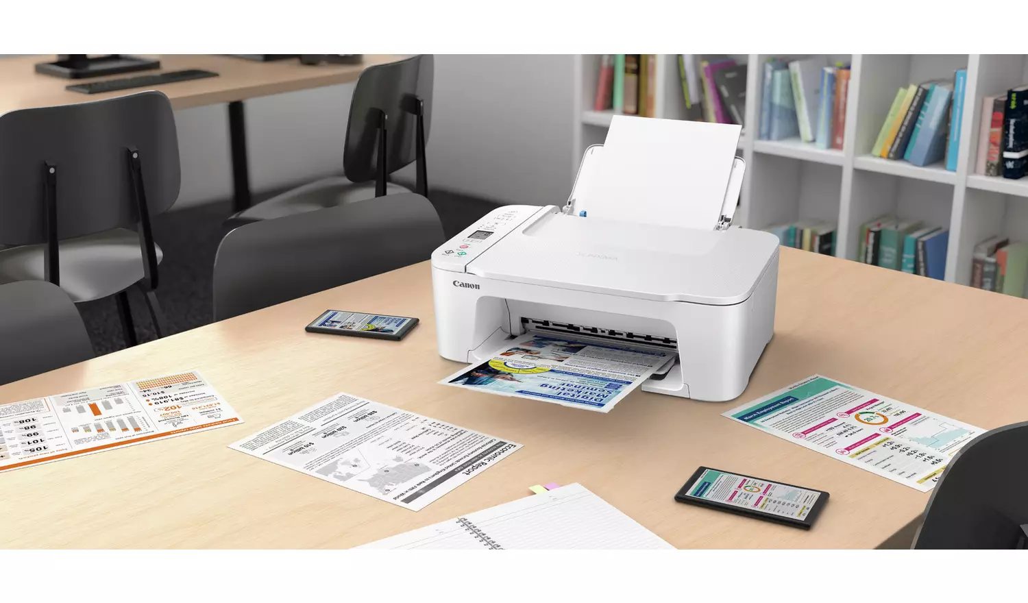 Canon PIXMA TS3751i Wireless Inkjet Printer - White