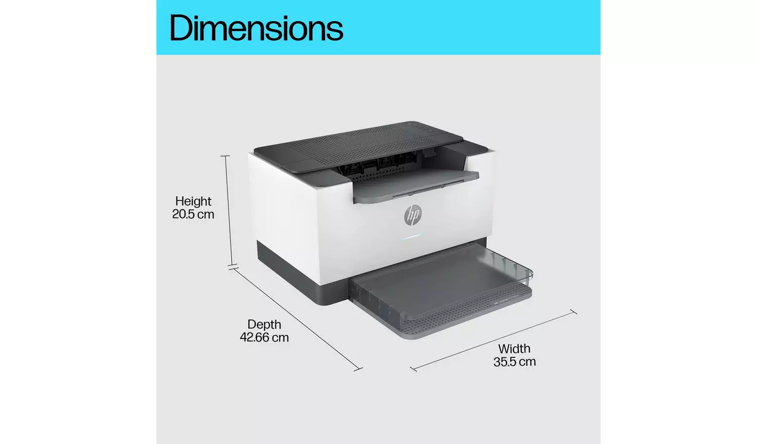 HP LaserJet Pro M209dw Wireless Mono Laser Printer