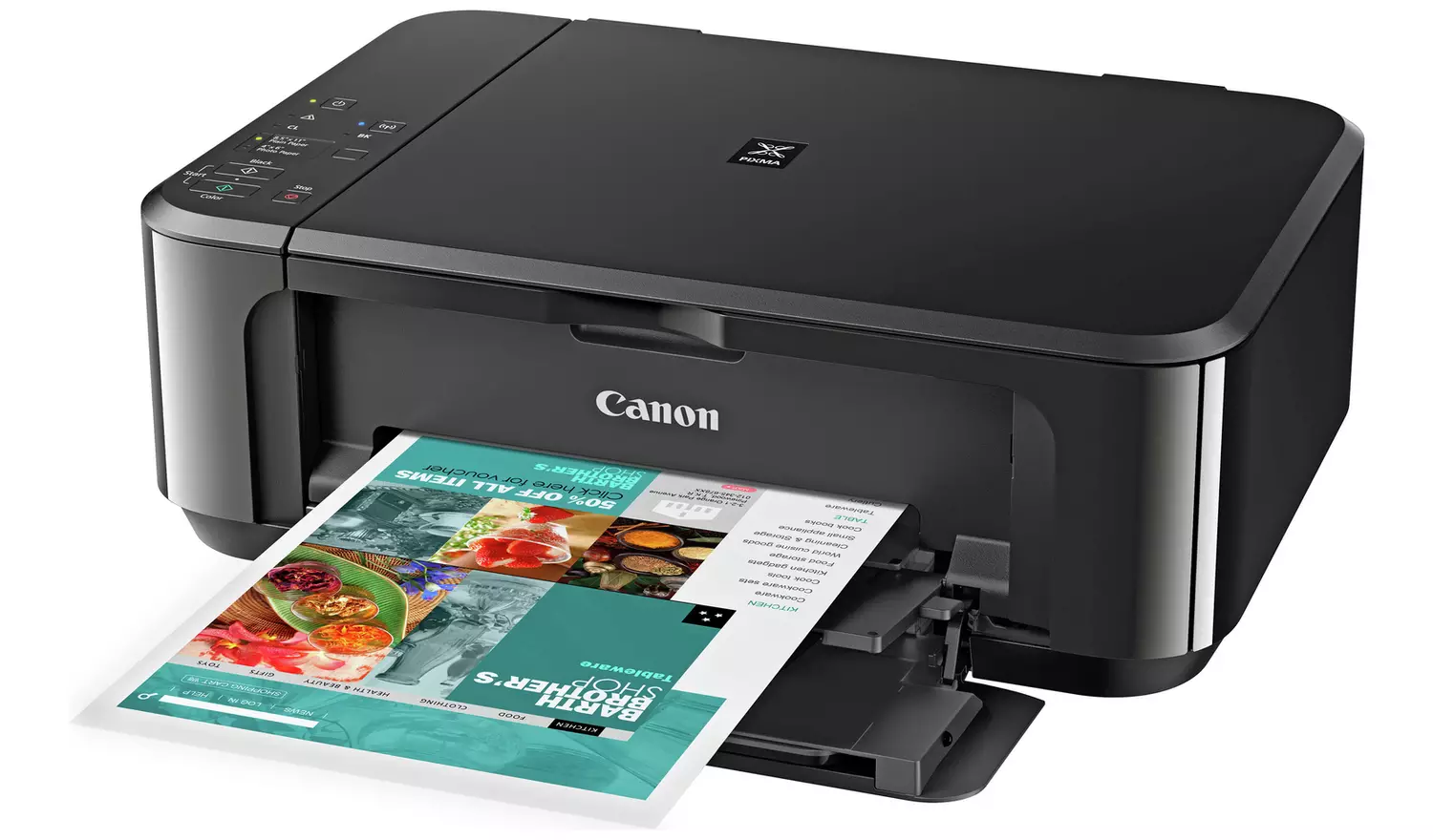 Canon PIXMA MG3650S Wireless Inkjet Printer - Black