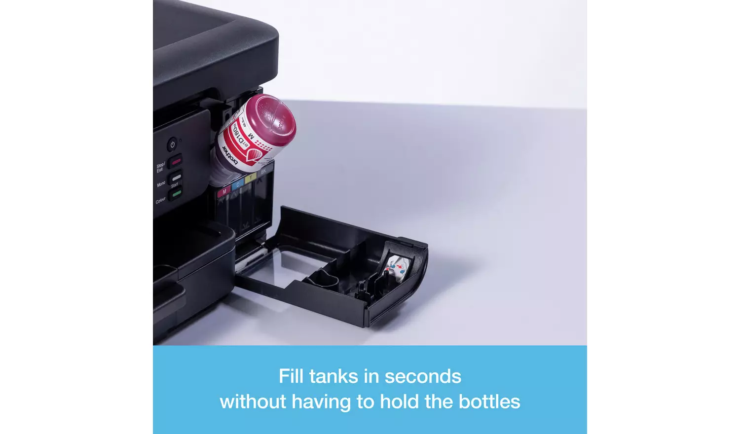 Brother DCP-T780DW 3-in-1 Wireless Tank Printer - Black