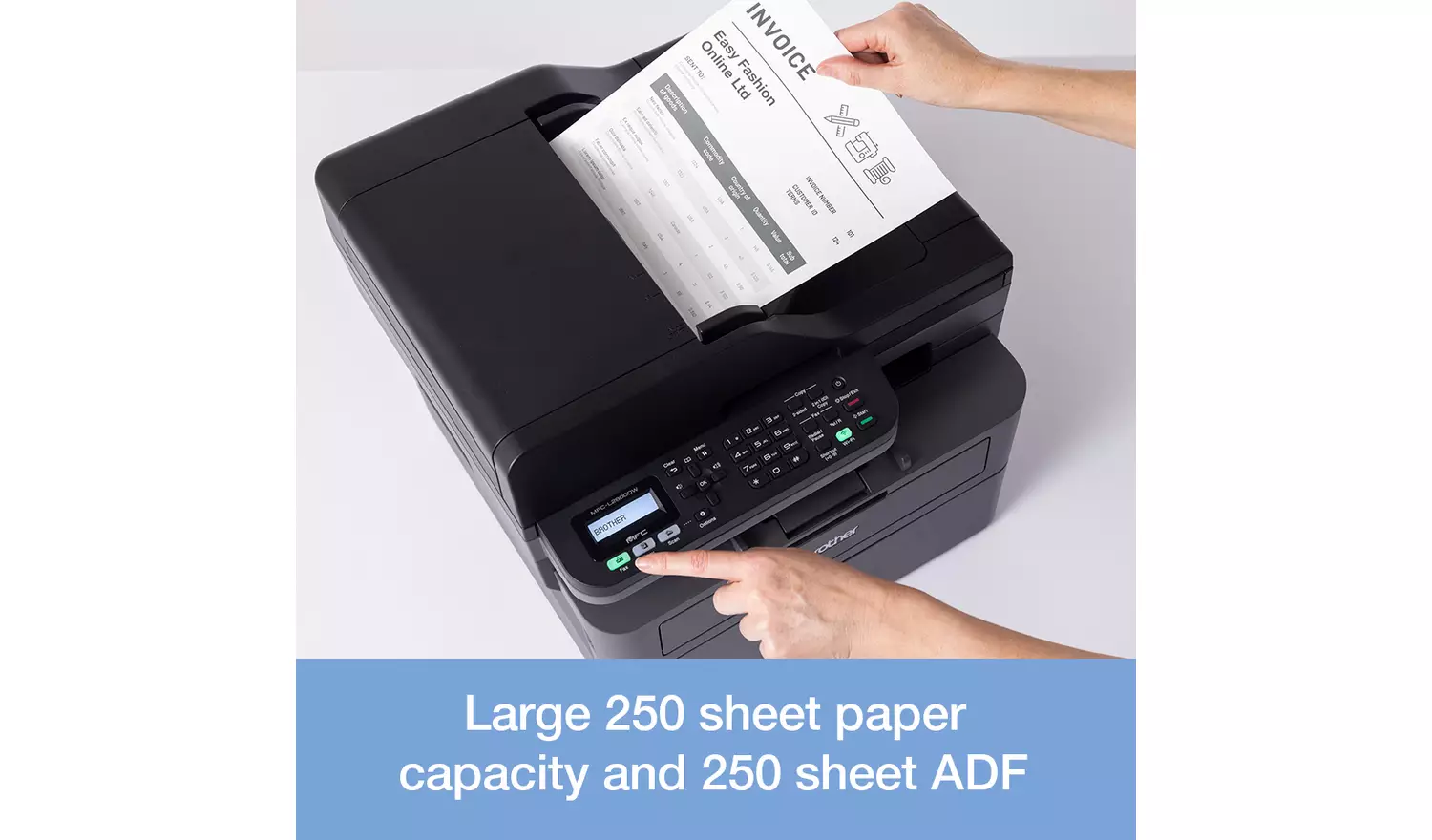 Brother MFC-L2800DW Wireless Mono Laser Printer