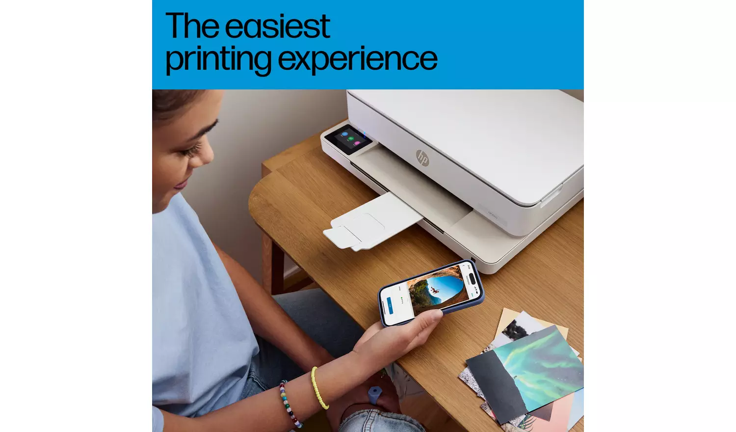 HP Envy 6120e Wireless Photo Printer & 6 Months Instant Ink