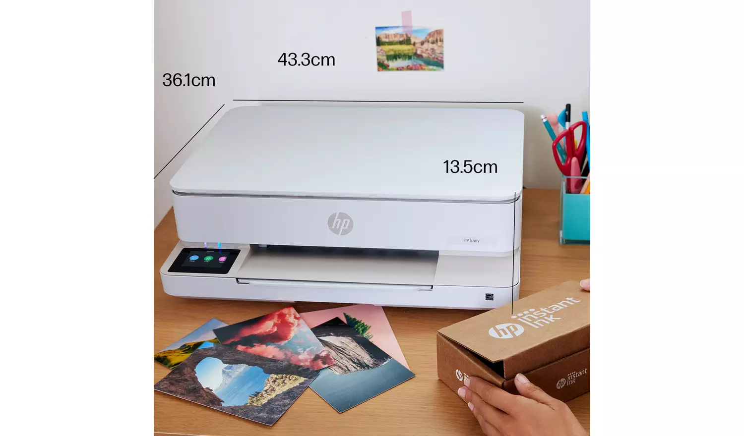 HP Envy 6120e Wireless Photo Printer & 6 Months Instant Ink