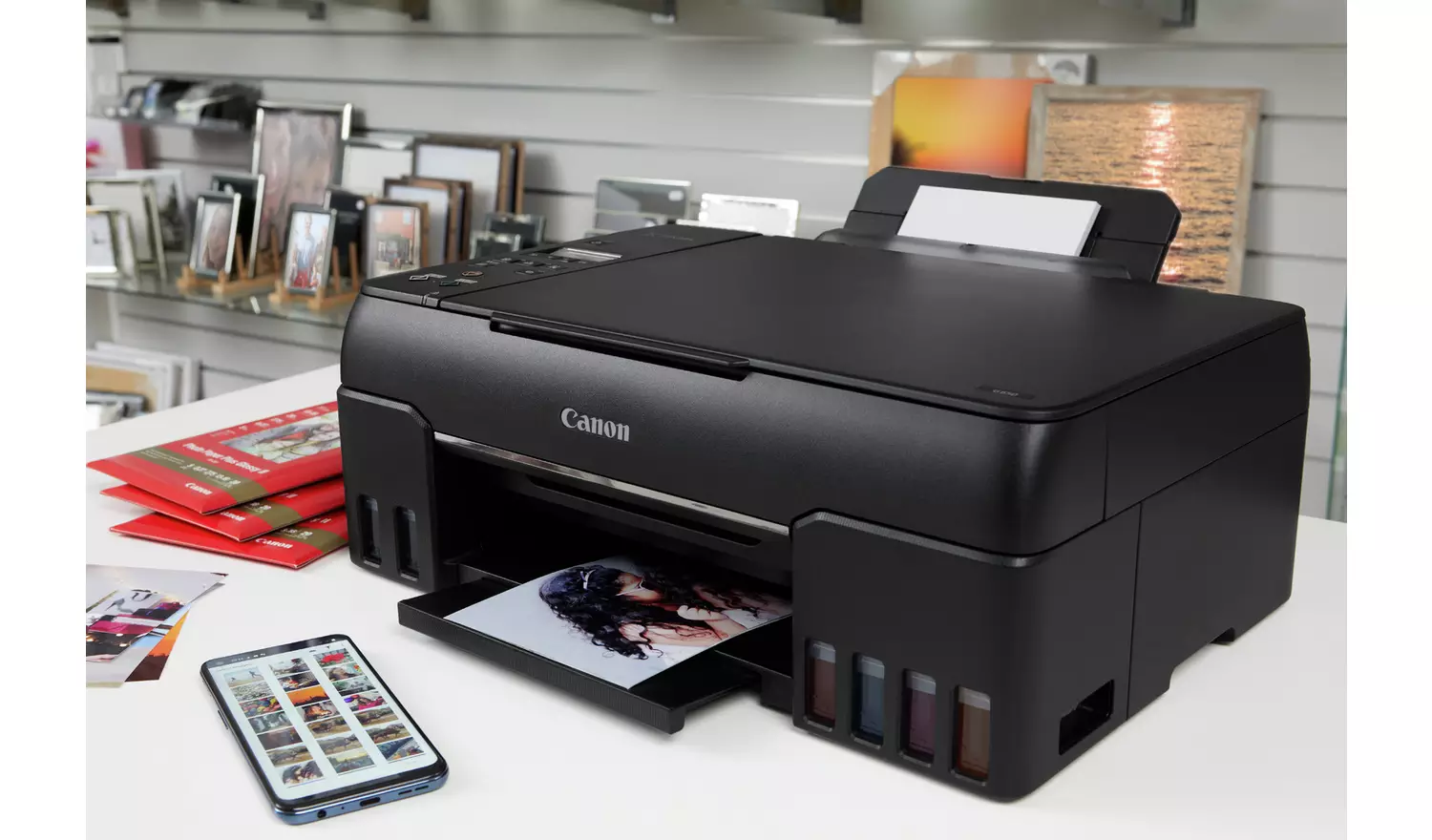 Canon PIXMA G650 Wireless Inkjet Photo Printer