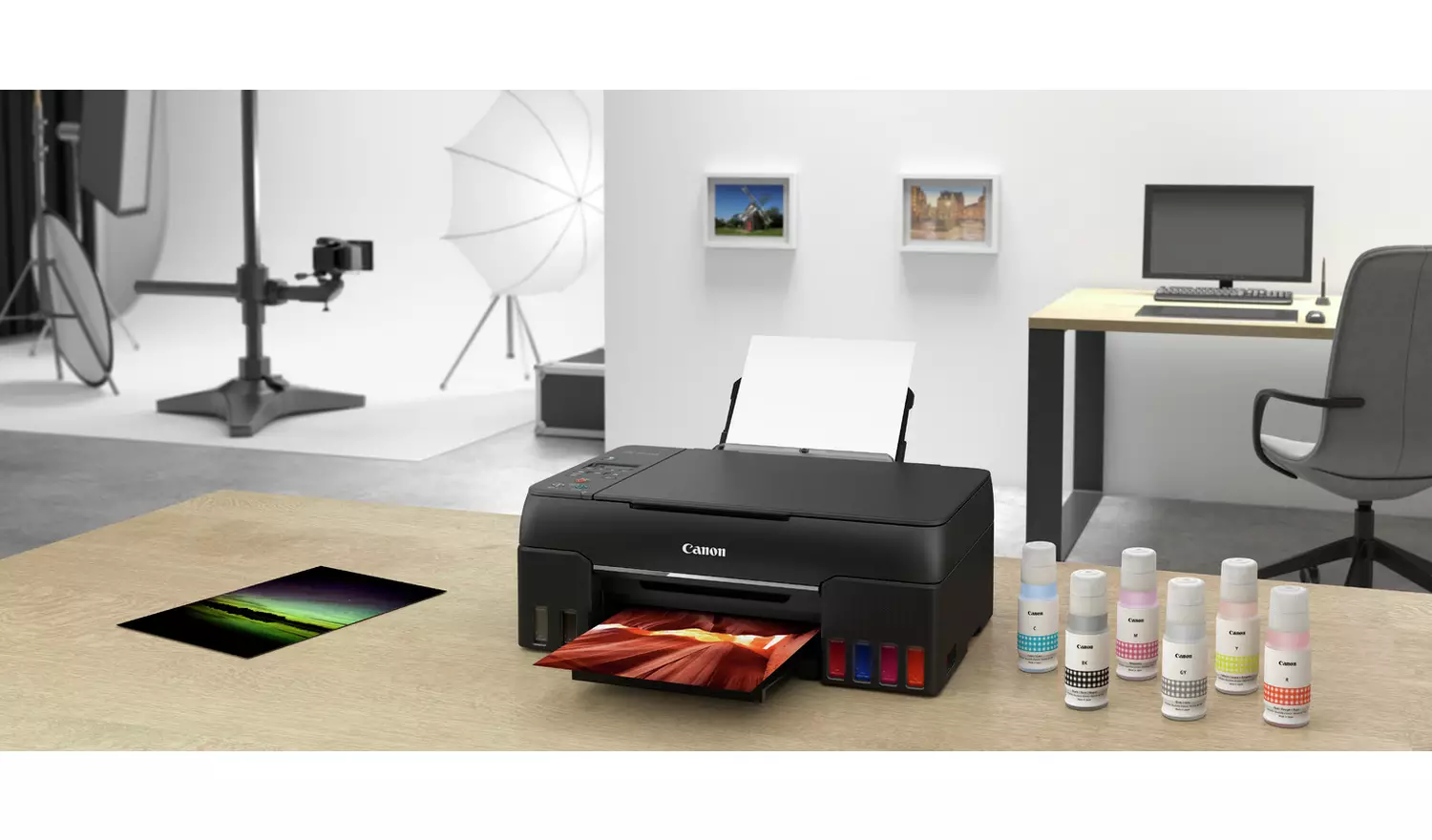 Canon PIXMA G650 Wireless Inkjet Photo Printer