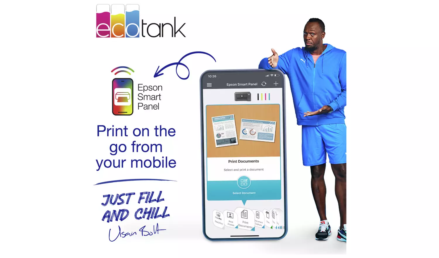 Epson EcoTank ET-2850 Wireless Inkjet Printer