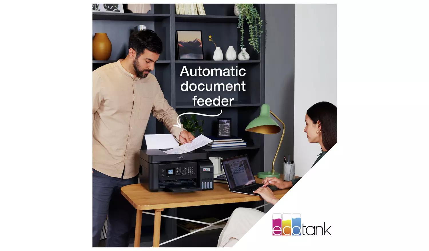 Epson EcoTank ET-3850 Wireless Inkjet Printer