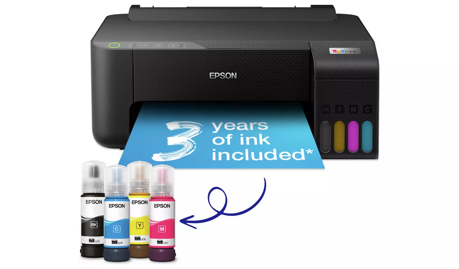 Epson EcoTank ET-1810 Wireless Inkjet Printer
