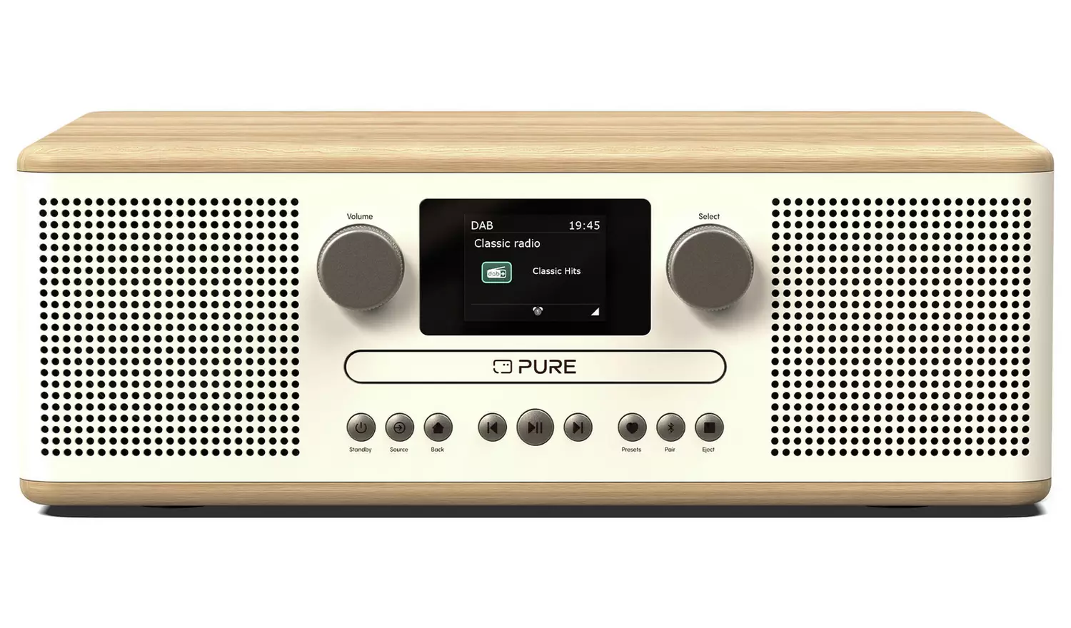 Pure Classic C-D6 DAB+/FM Radio/Bluetooth - Oakwood
